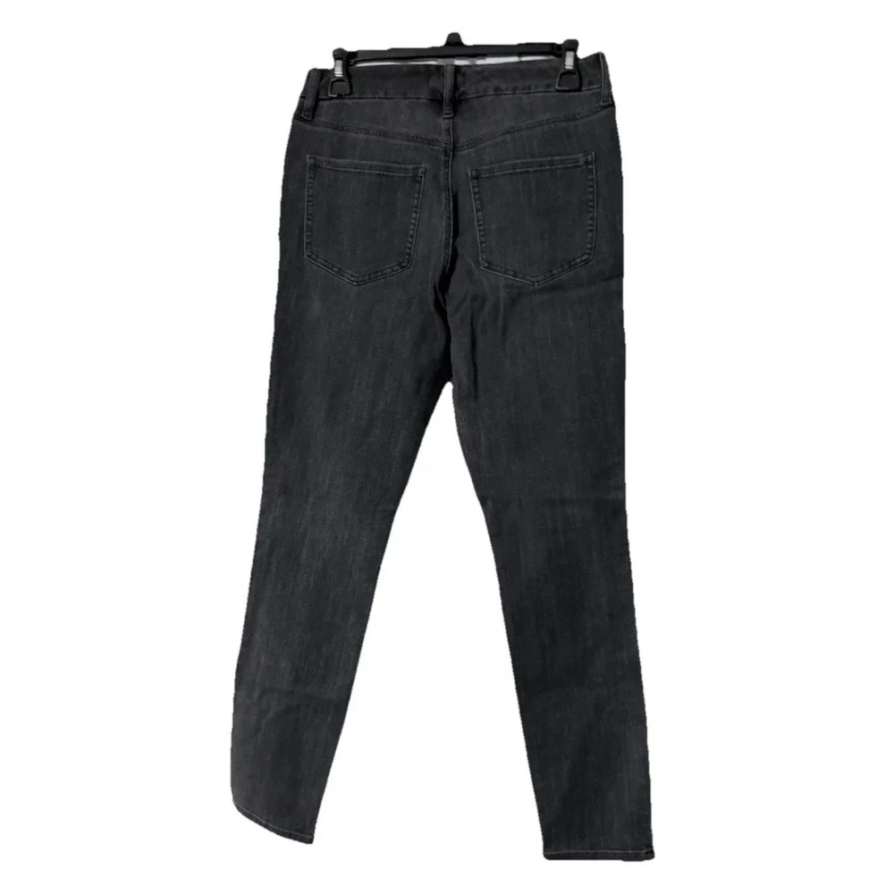 NWT Express Skinny Mid Rise Womens Stretch Black Flexx Jeans Denim Size M 6/8/10 - Picture 10 of 11